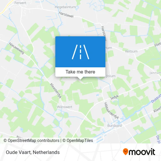 Oude Vaart map