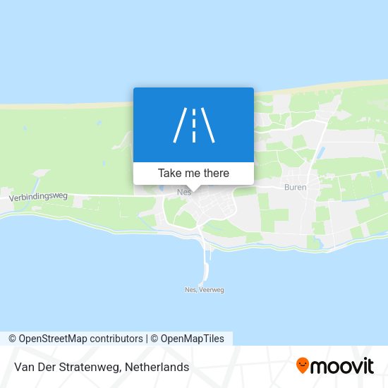 Van Der Stratenweg map