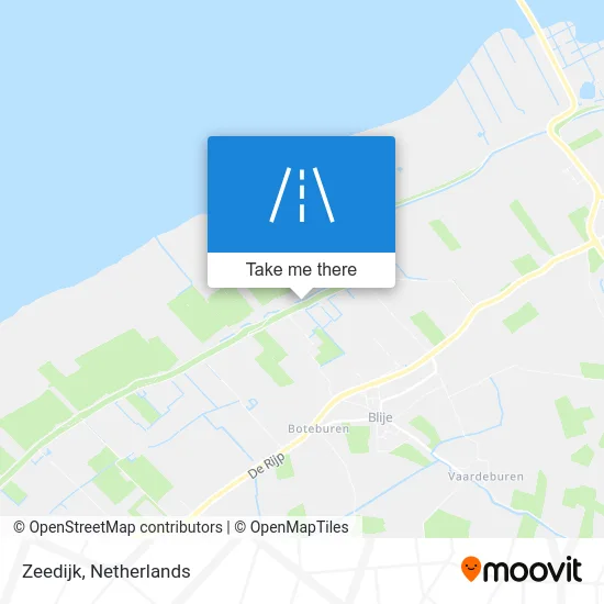 Zeedijk map