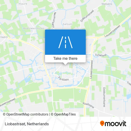 Liobastraat map