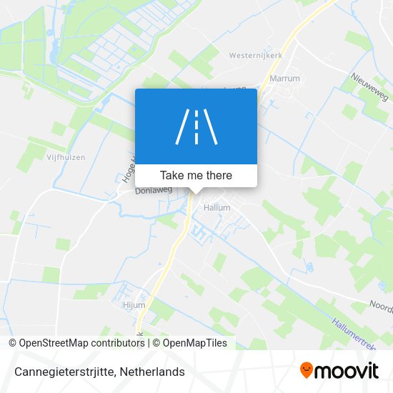 Cannegieterstrjitte map