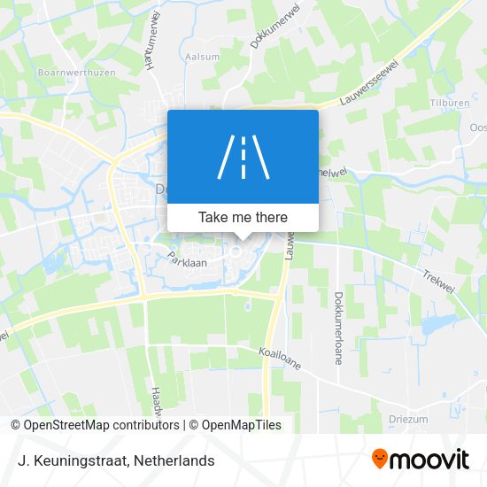 J. Keuningstraat map