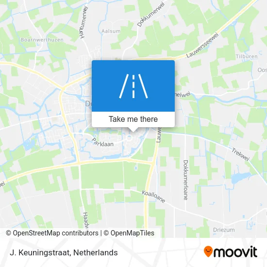 J. Keuningstraat map