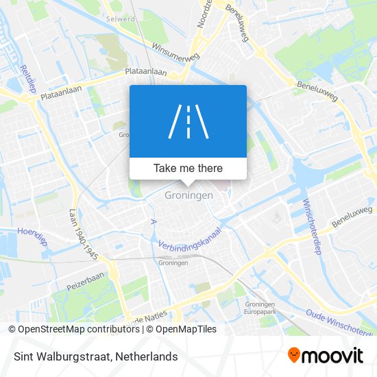 Sint Walburgstraat Karte