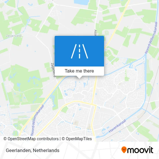 Geerlanden map