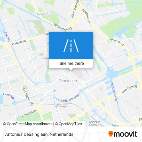 Antonius Deusinglaan map