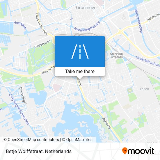 Betje Wolffstraat map