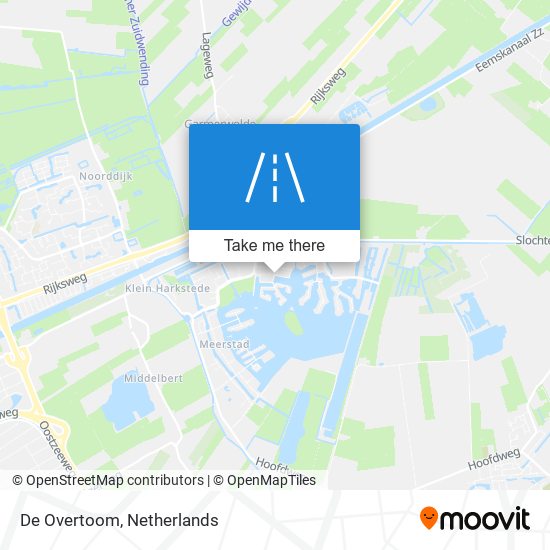 De Overtoom map