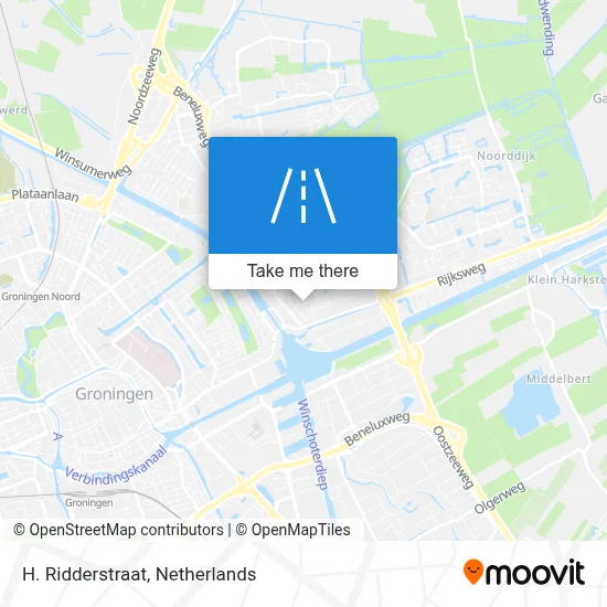 H. Ridderstraat map