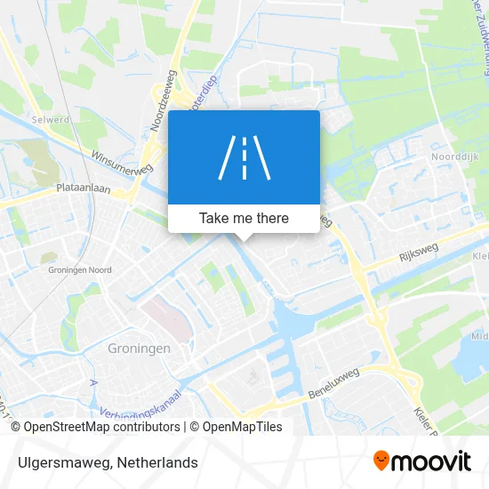 Ulgersmaweg map