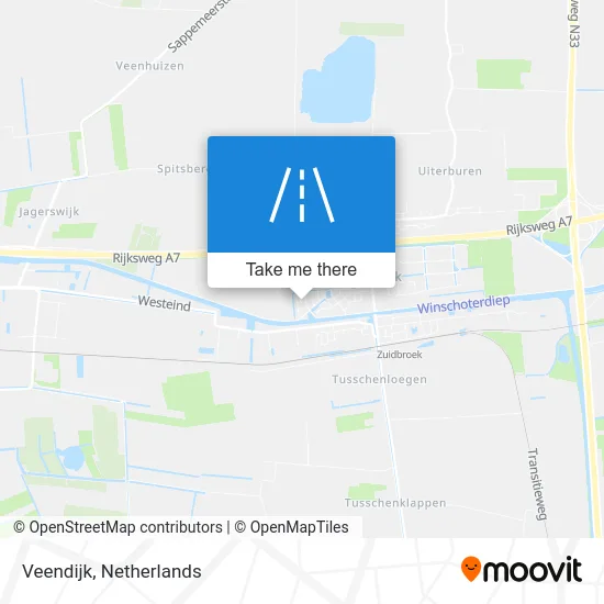 Veendijk map
