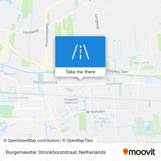 Burgemeester Stronkhorststraat map