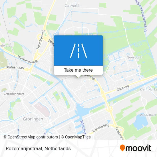 Rozemarijnstraat map