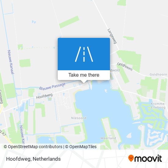 Hoofdweg map