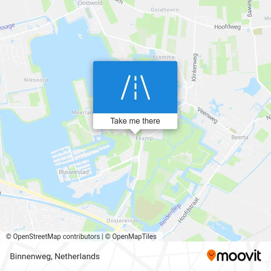 Binnenweg map