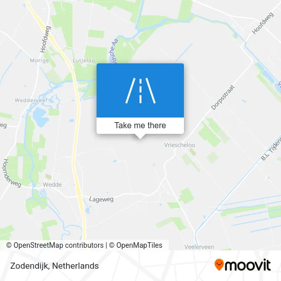 Zodendijk map