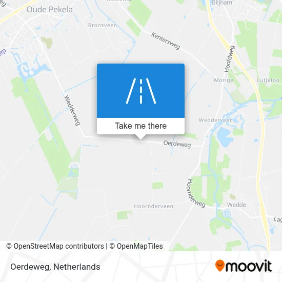 Oerdeweg map