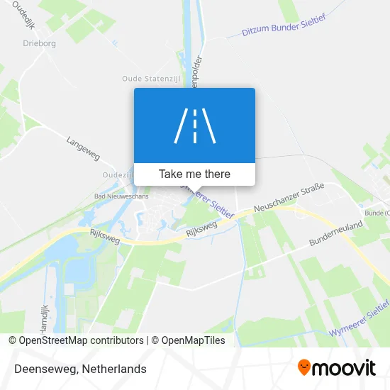 Deenseweg map