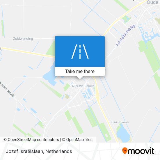 Jozef Israëlslaan map