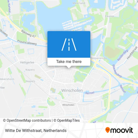 Witte De Withstraat map