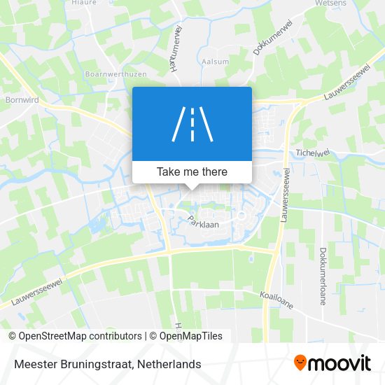 Meester Bruningstraat map