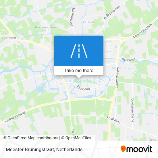 Meester Bruningstraat map