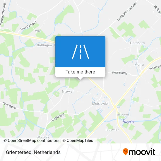 Grientereed map