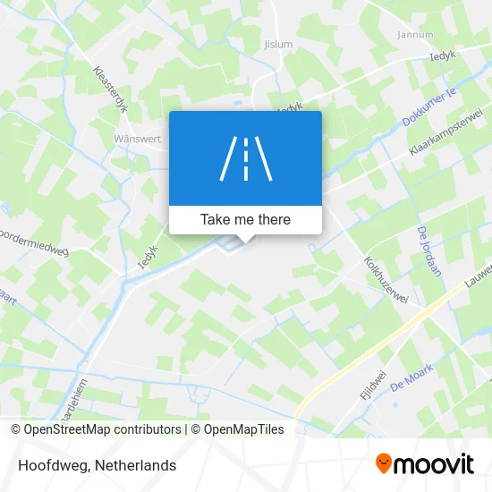 Hoofdweg map