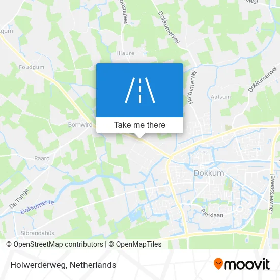 Holwerderweg map