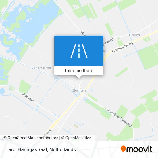 Taco Haringastraat map