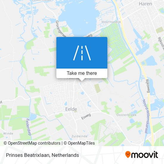 Prinses Beatrixlaan map