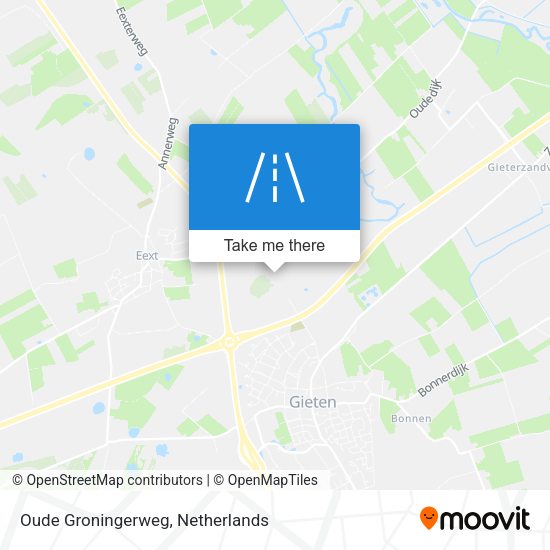 Oude Groningerweg map