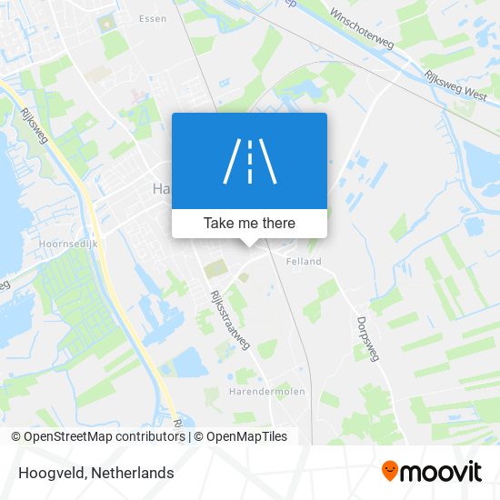 Hoogveld map