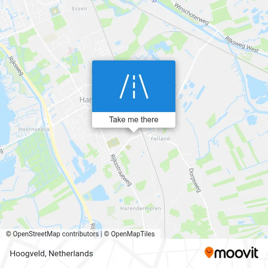 Hoogveld map