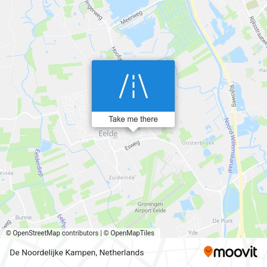 De Noordelijke Kampen map