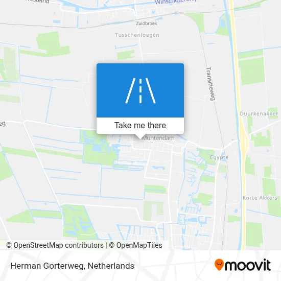 Herman Gorterweg map