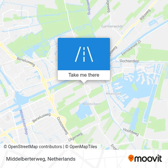 Middelberterweg map