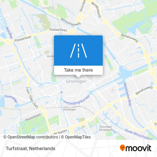 Turfstraat map