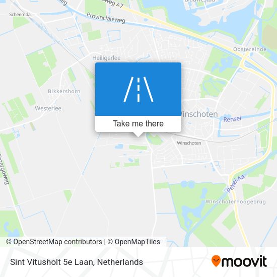 Sint Vitusholt 5e Laan map