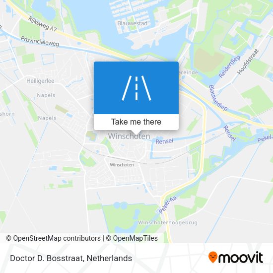 Doctor D. Bosstraat map