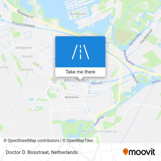 Doctor D. Bosstraat map