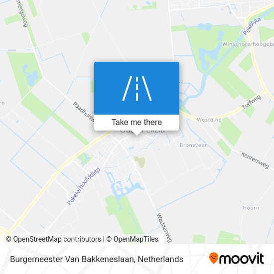 Burgemeester Van Bakkeneslaan map