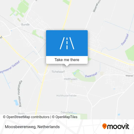 Moosbeerenweg map