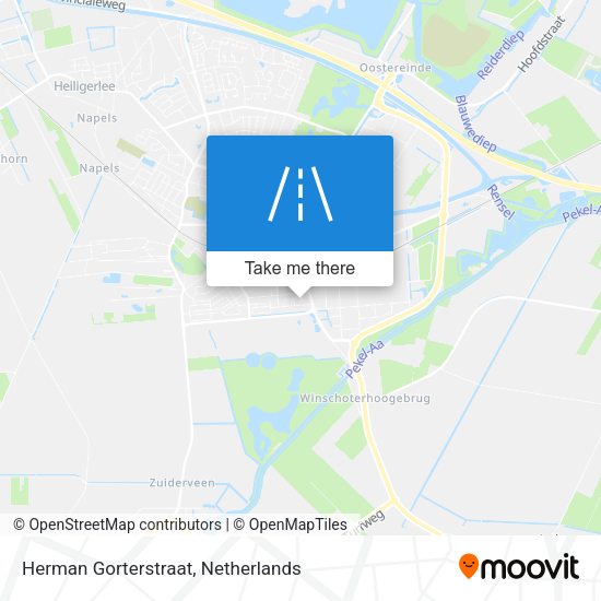 Herman Gorterstraat map