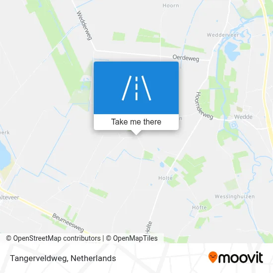 Tangerveldweg map