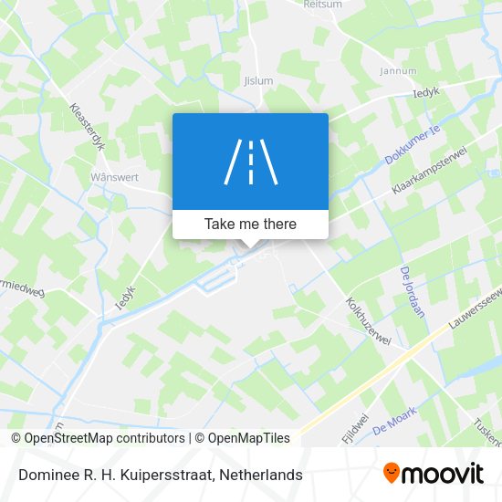 Dominee R. H. Kuipersstraat map