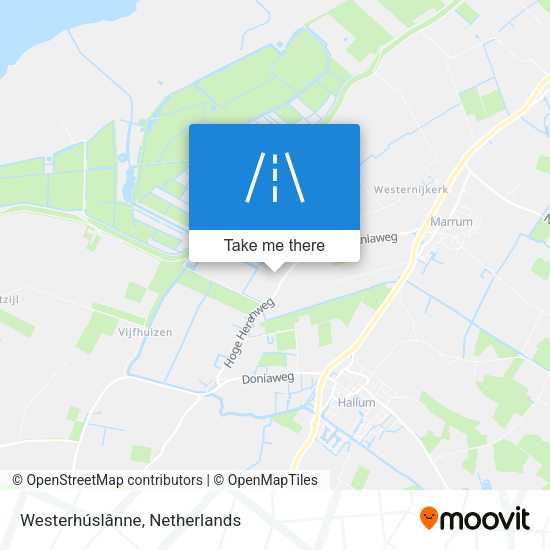 Westerhúslânne map