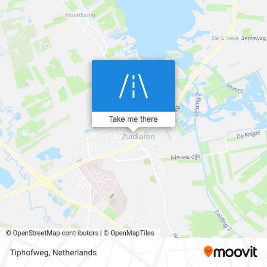 Tiphofweg map