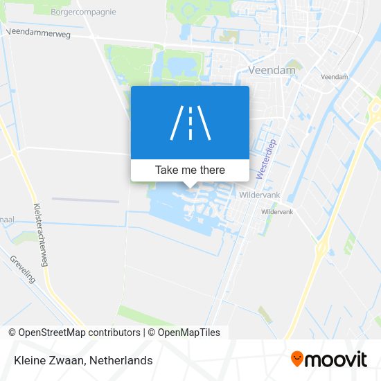 Kleine Zwaan map