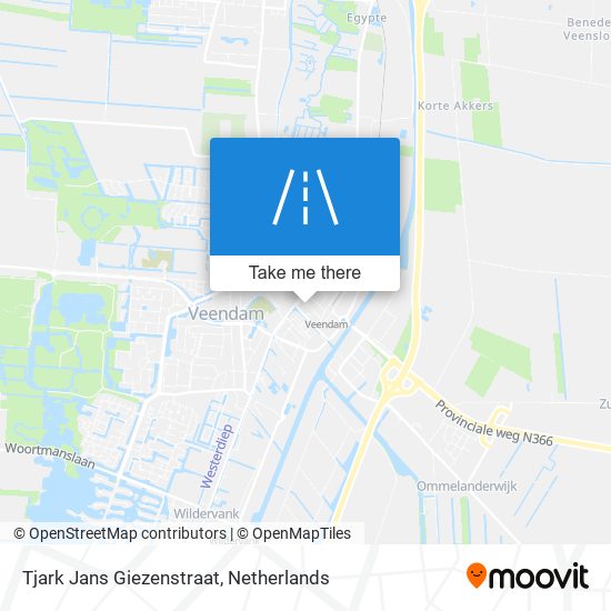 Tjark Jans Giezenstraat Karte